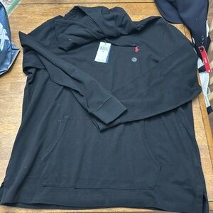 NWT Polo Pullover Black XL